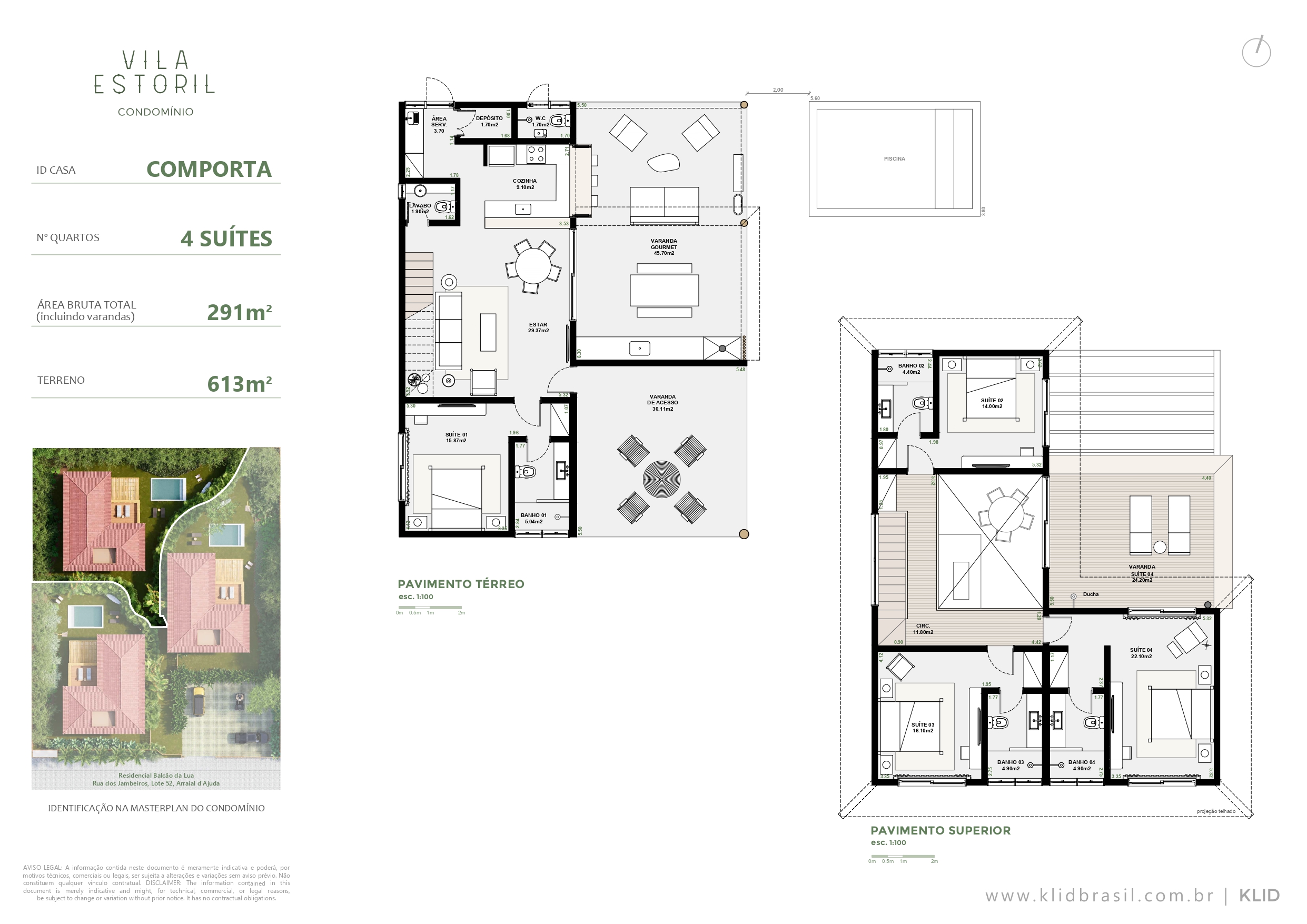 Planta de Casa Comporta