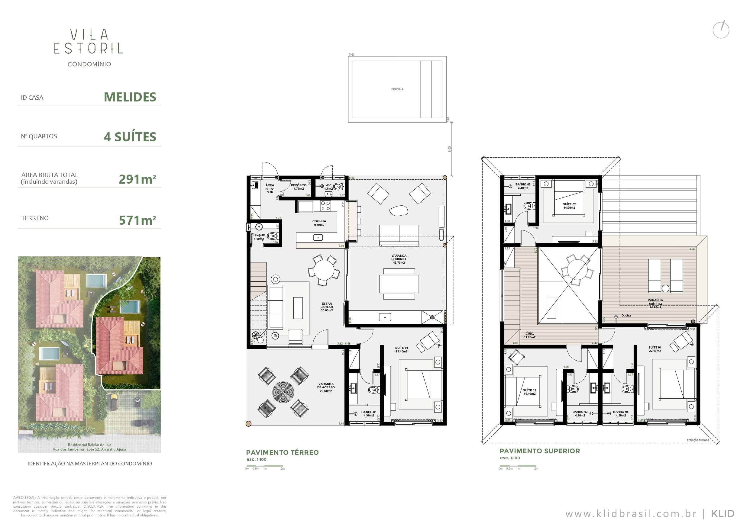 Planta de Casa Melides